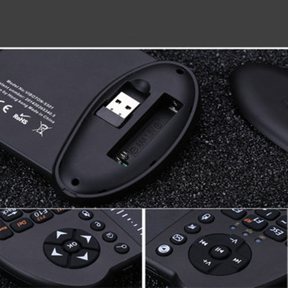Compact Air Mouse Wireless Keyboard