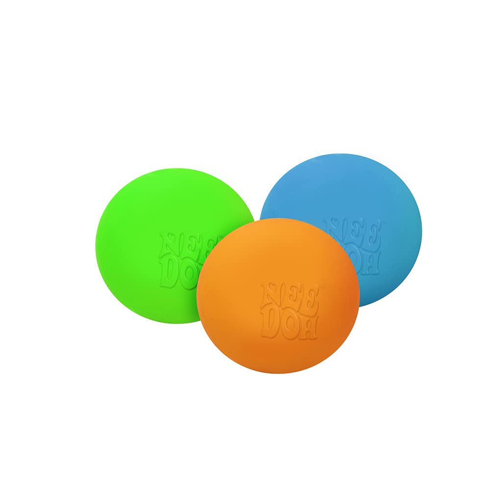 Schylling Mini NeeDoh - Trio Fidget Glob Pack - Assorted Colors